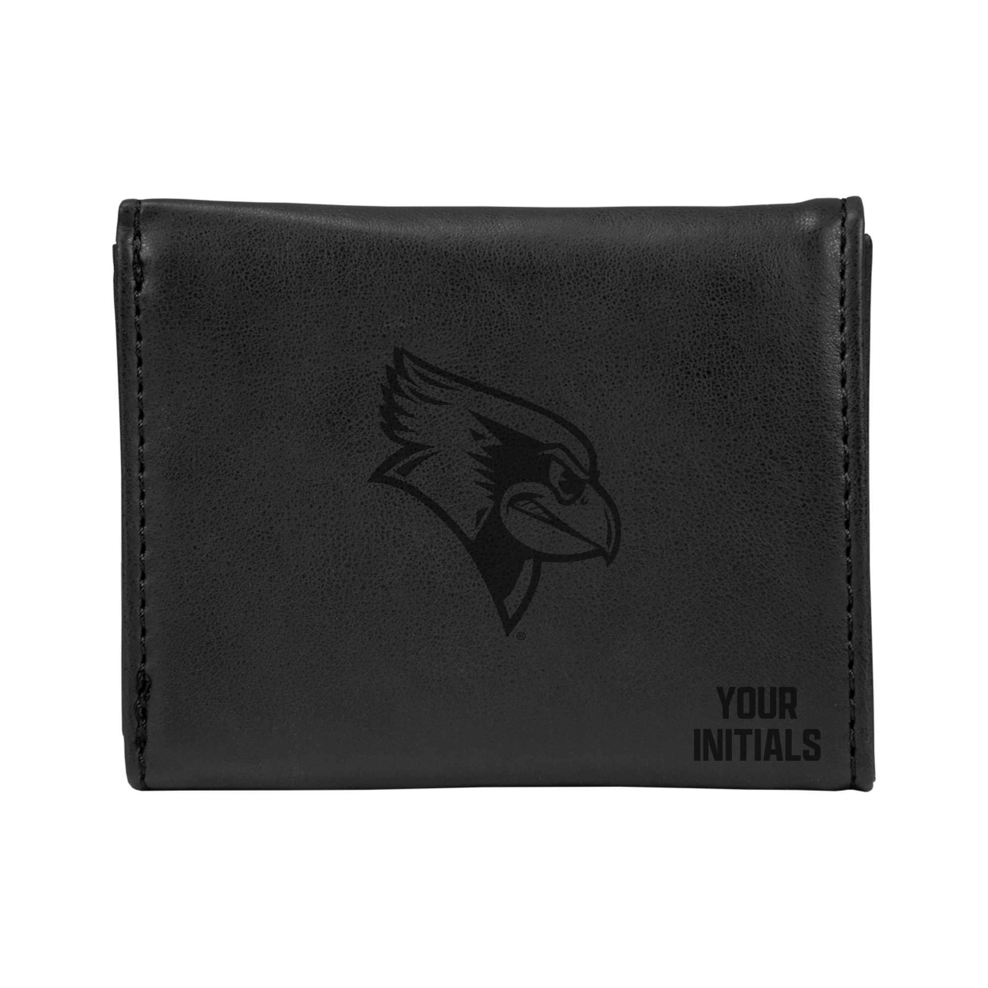 Illinois State Redbirds Personalized Trifold Wallet