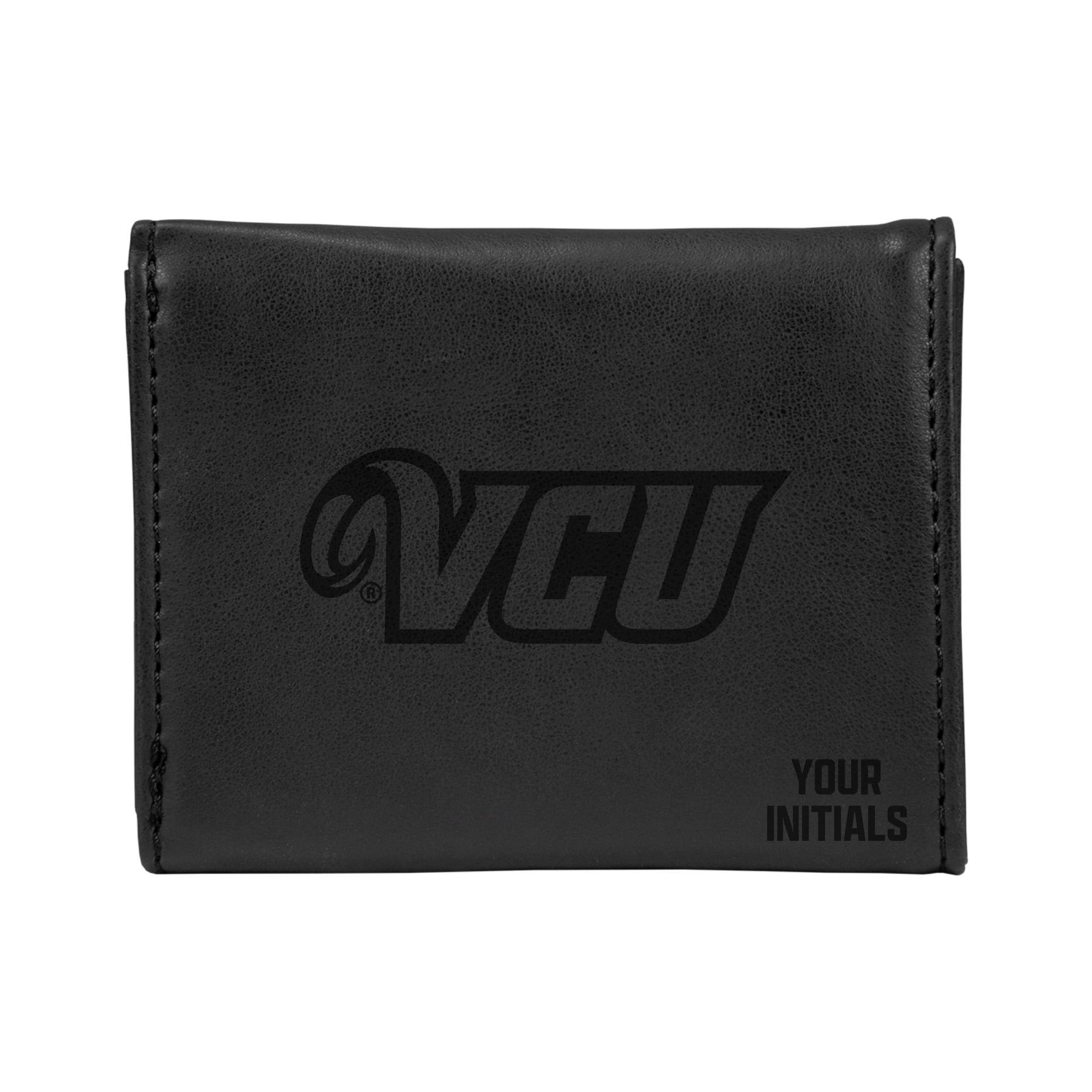 VCU Rams Personalized Trifold Wallet
