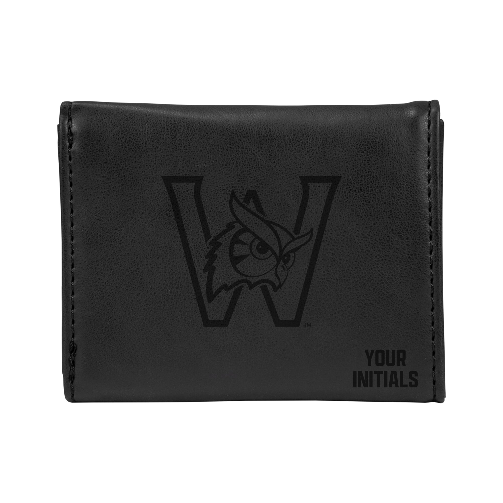 Westfield State Owls Personalized Trifold Wallet