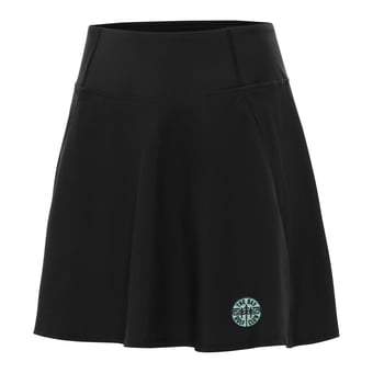 Women's Antigua Black TGL The Bay Golf Club Chip Skort