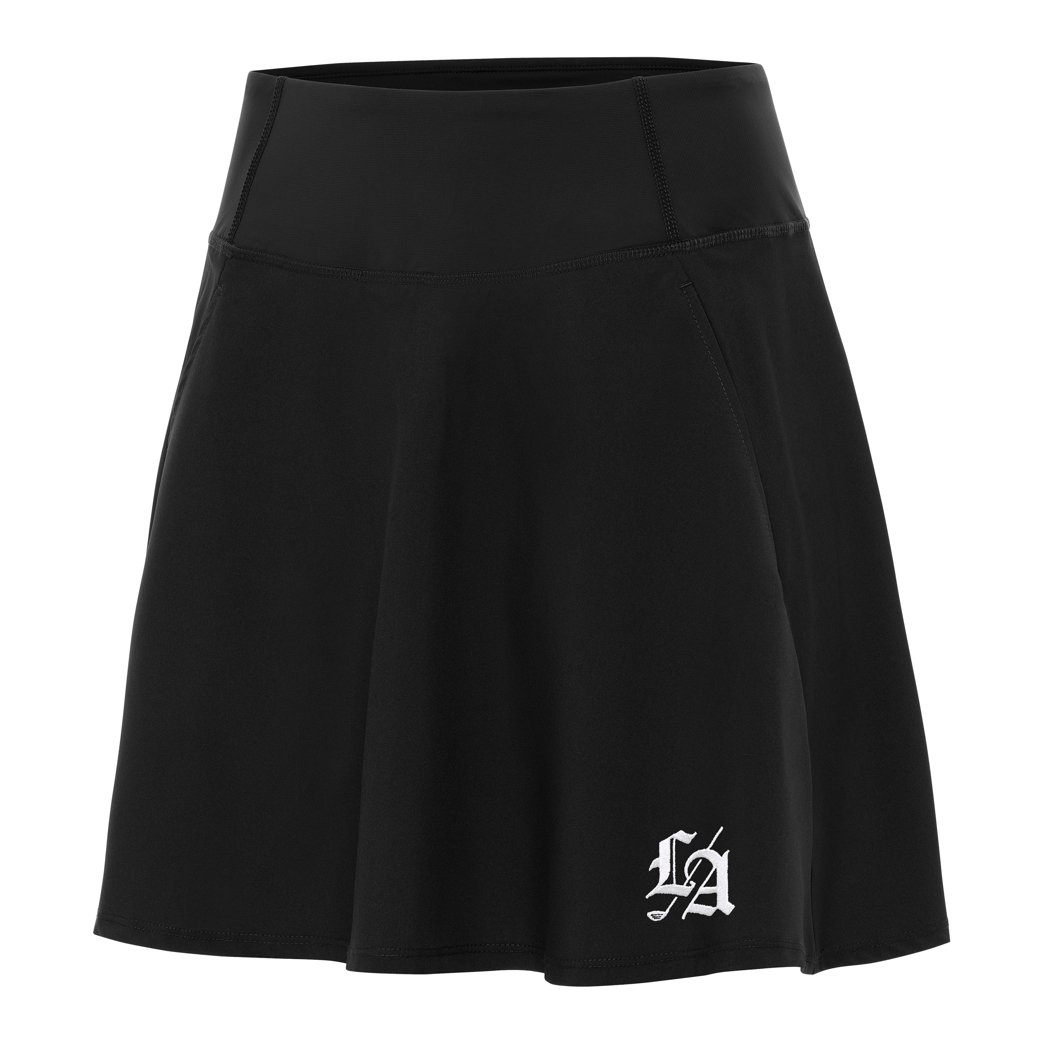 Women's Antigua Black TGL Los Angeles Golf Club Chip Skort