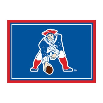 Imperial New England Patriots Throwback Logo 6' x 8' Spirit Rug