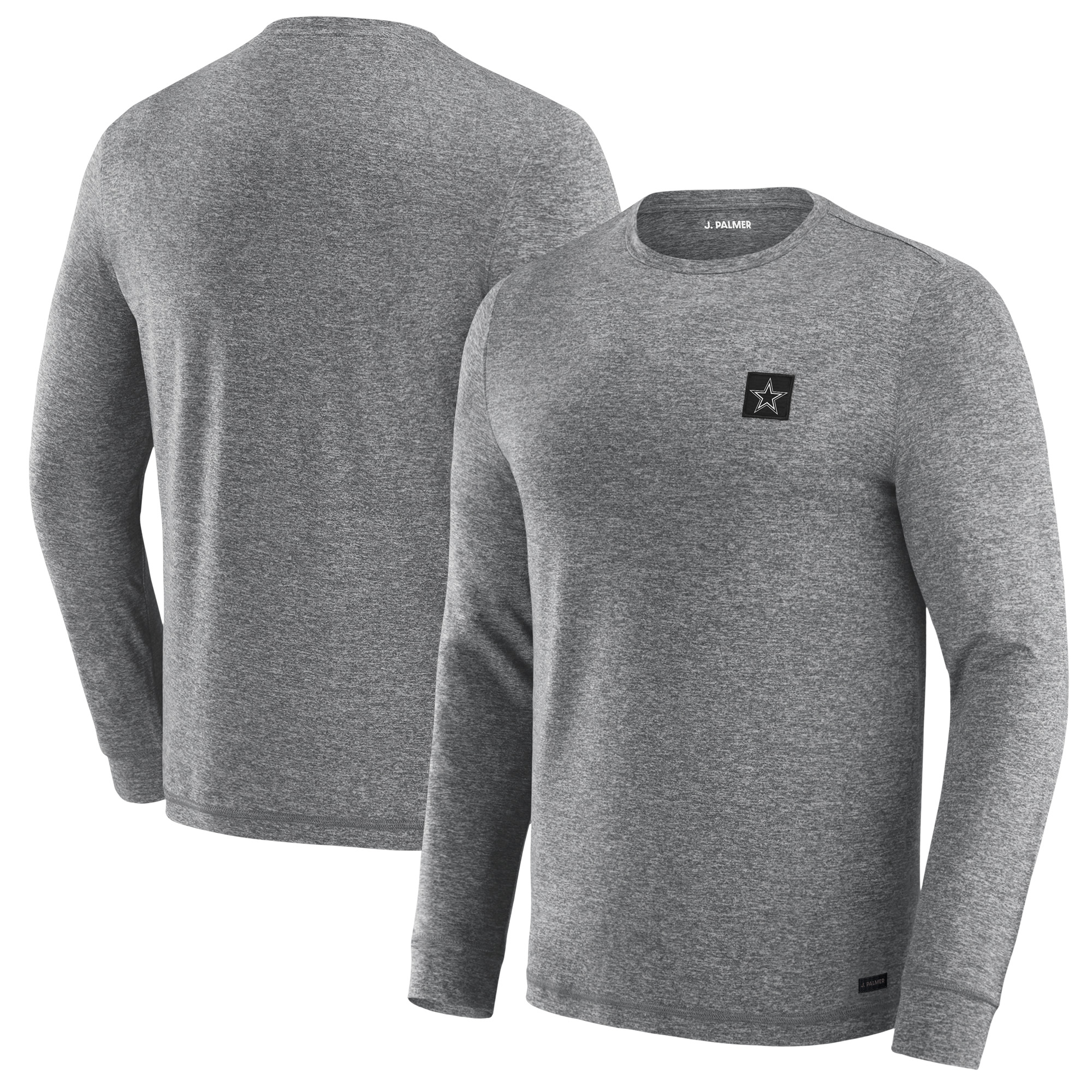 Men's J. Palmer Black Dallas Cowboys Four Down Long Sleeve T-Shirt