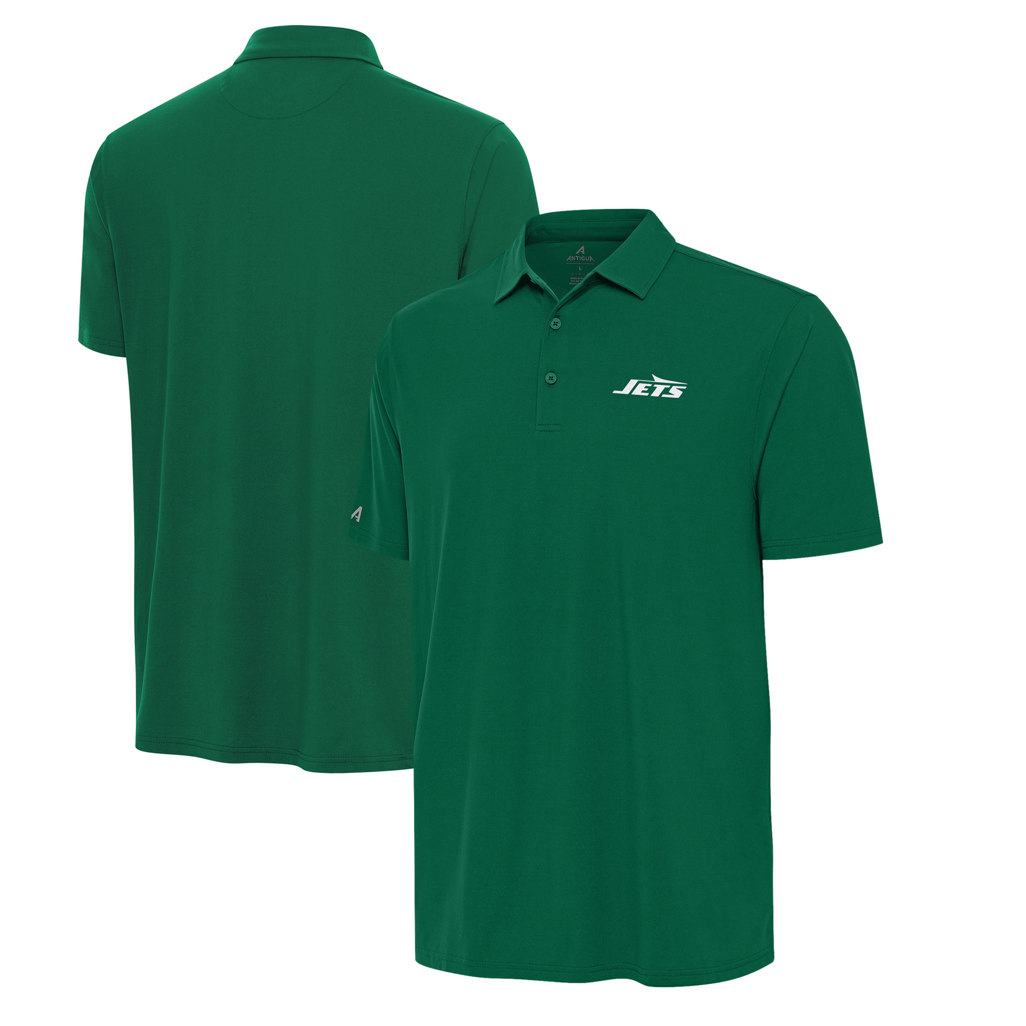 Men's Antigua Green New York Jets Era Polo