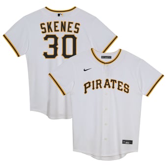 Preschool Nike Paul Skenes White Pittsburgh Pirates Home Replica Player Jersey