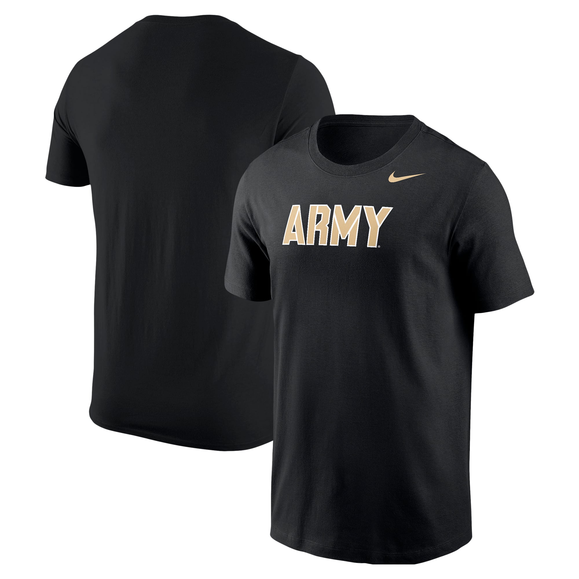 Men's Nike Black Army Black Knights Logo T-Shirt