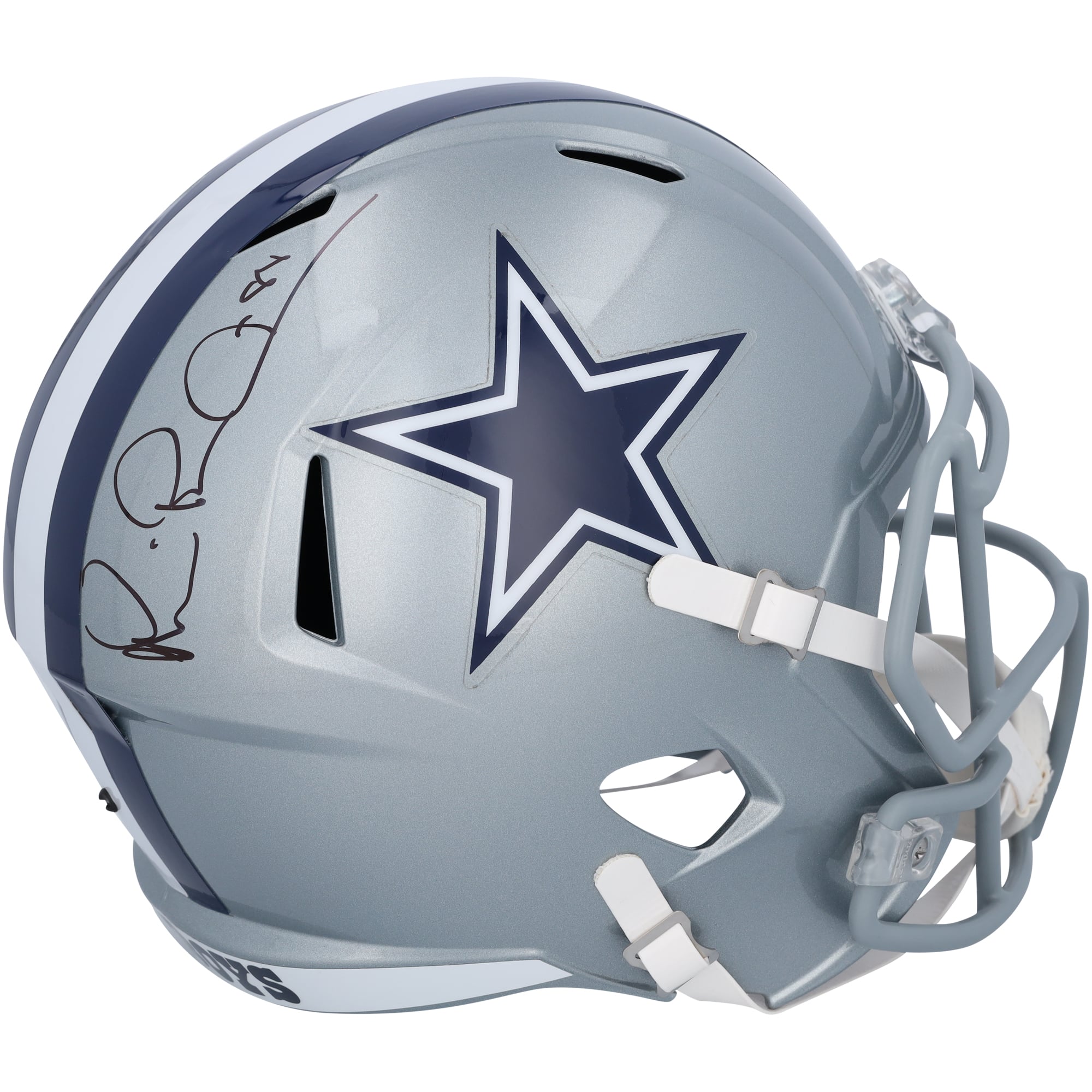 Michael Irvin Dallas Cowboys Autographed Riddell Speed Replica Helmet Michael Irvin Dallas Cowboys Autographed Riddell Speed Replica Helmet