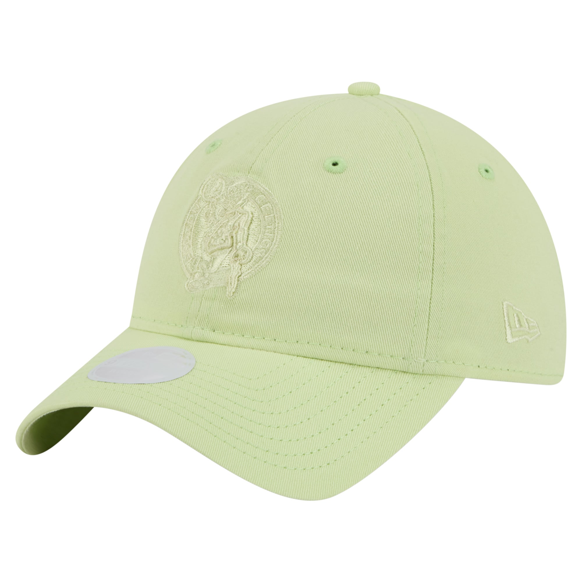 Women's New Era Light Green Boston Celtics Colorpack 9TWENTY Adjustable Hat