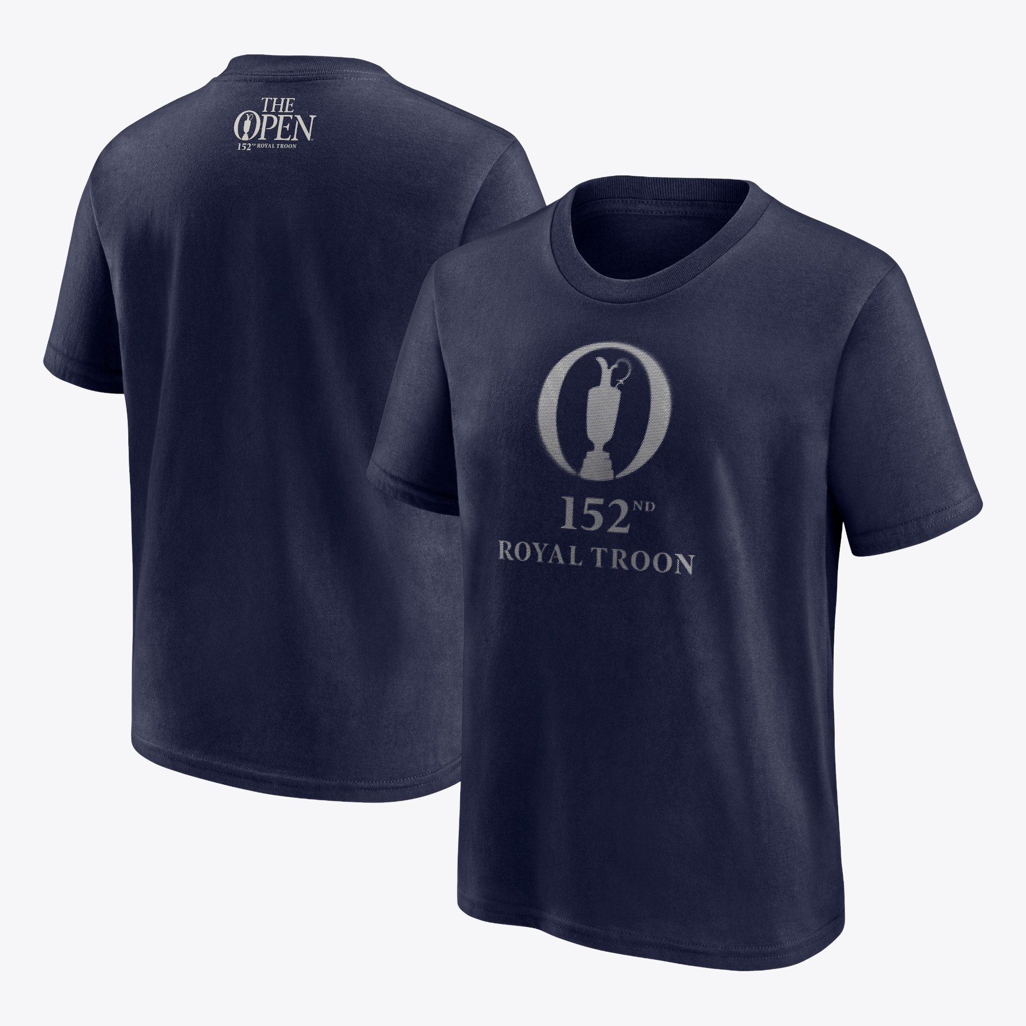 Maglietta grafica The 152nd Open Royal Troon Dimples - Blu Navy - Bambino