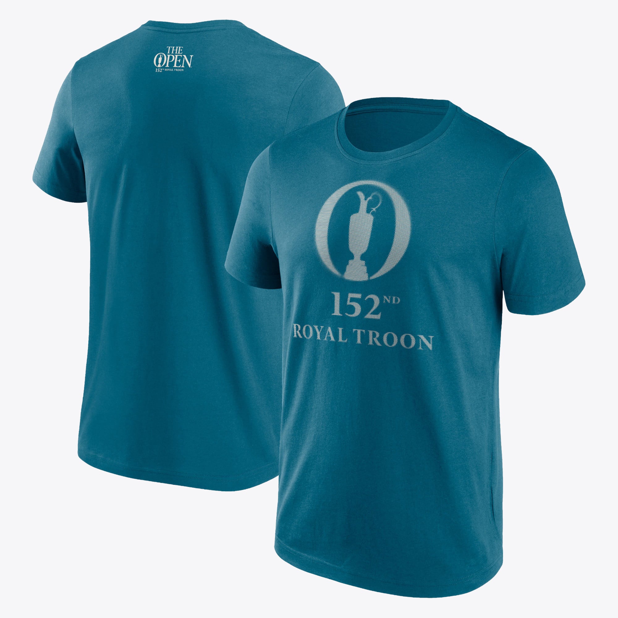 Maglietta grafica The 152nd Open Royal Troon Dimples - Blu verde