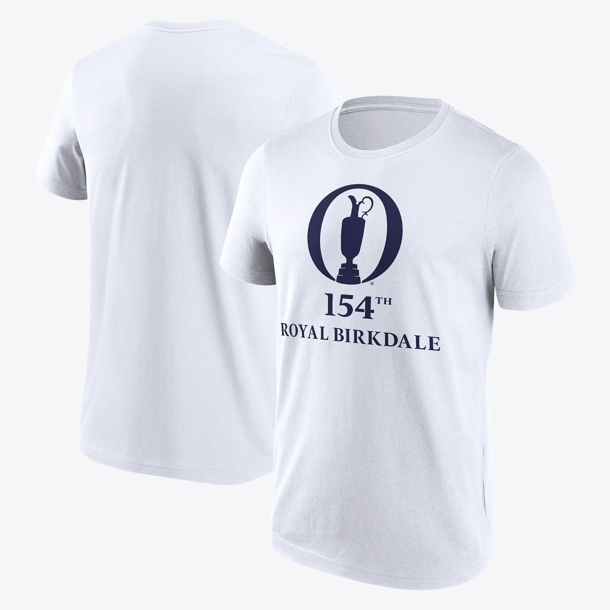 Maglietta Grafica The 154th Open Royal Birkdale Primary Logo - Bianco