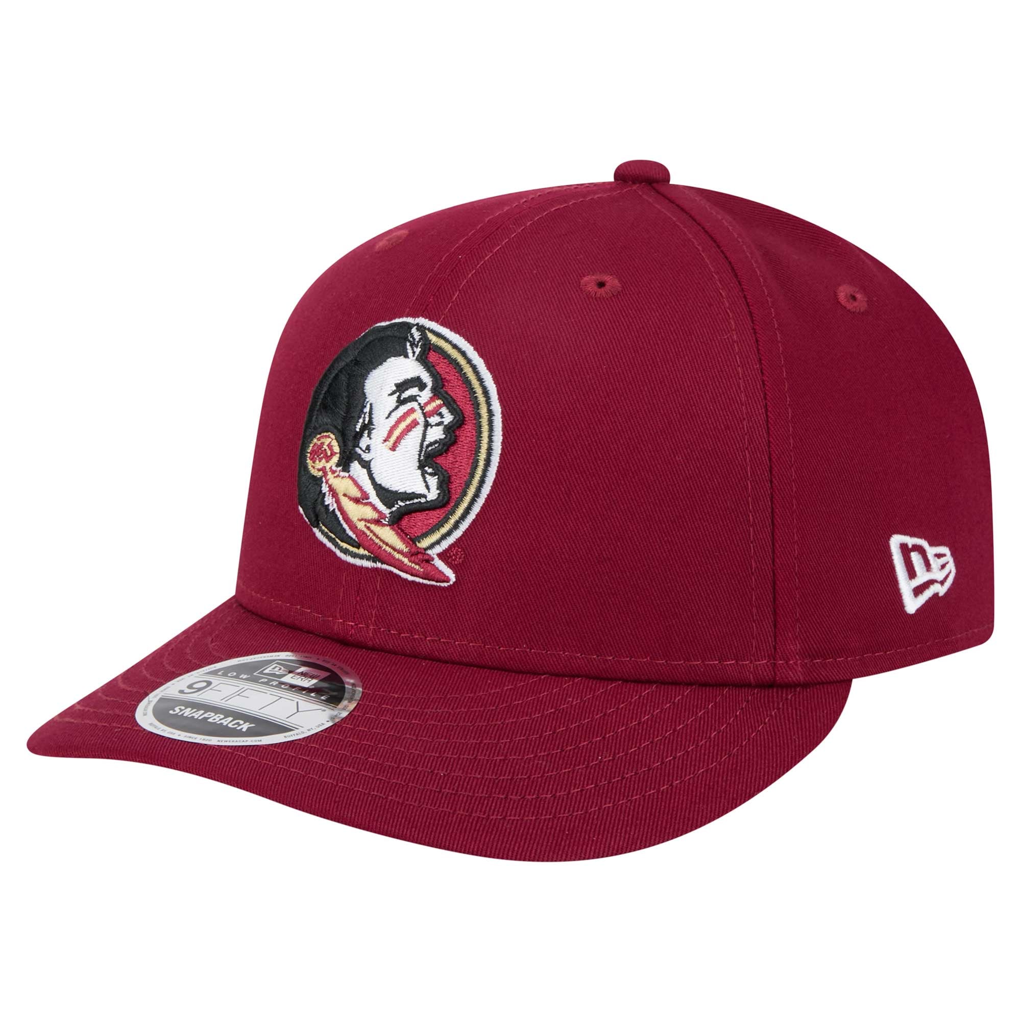 Men's New Era  Garnet Florida State Seminoles Low Profile 9FIFTY Adjustable Hat