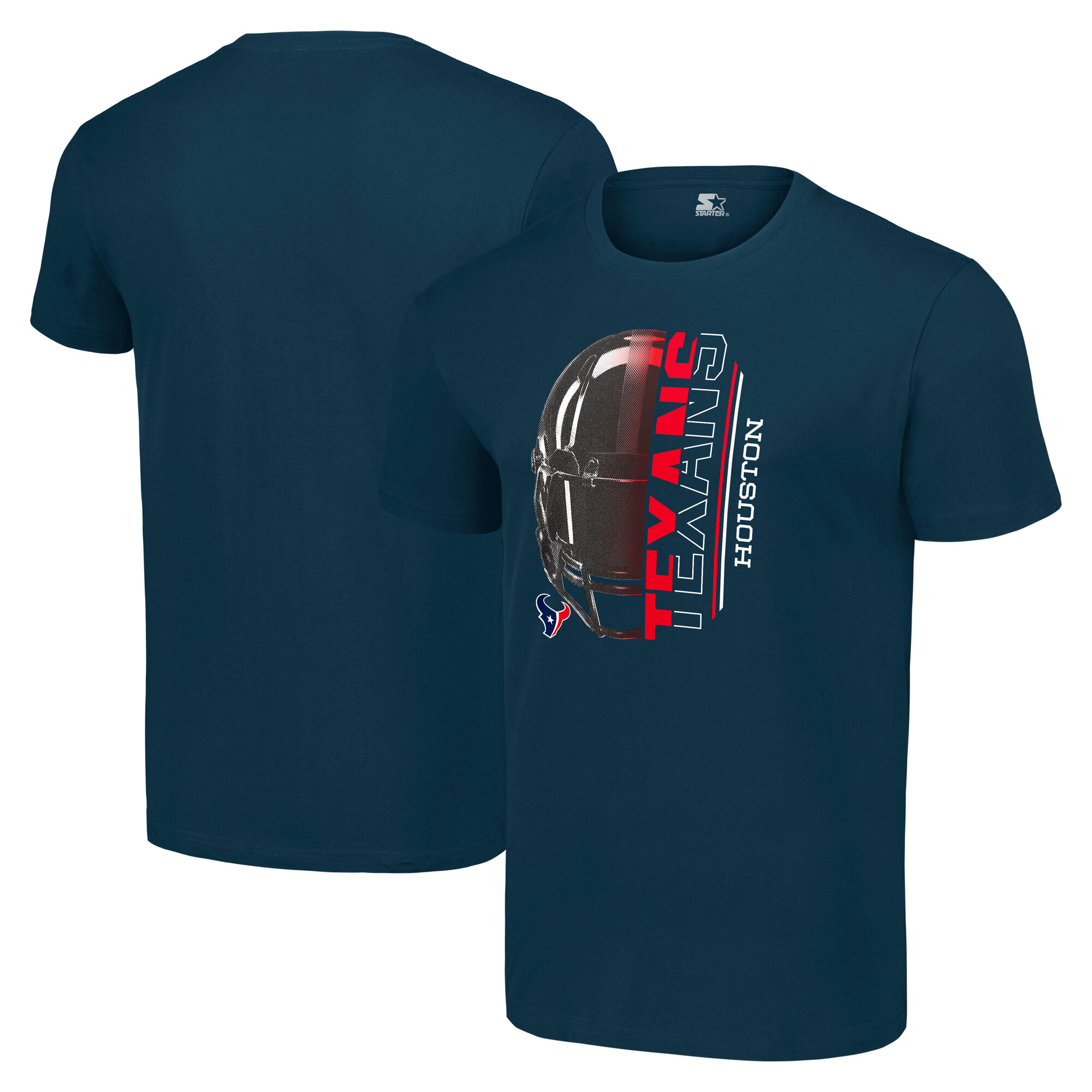 Men's Starter Navy Houston Texans T-Shirt