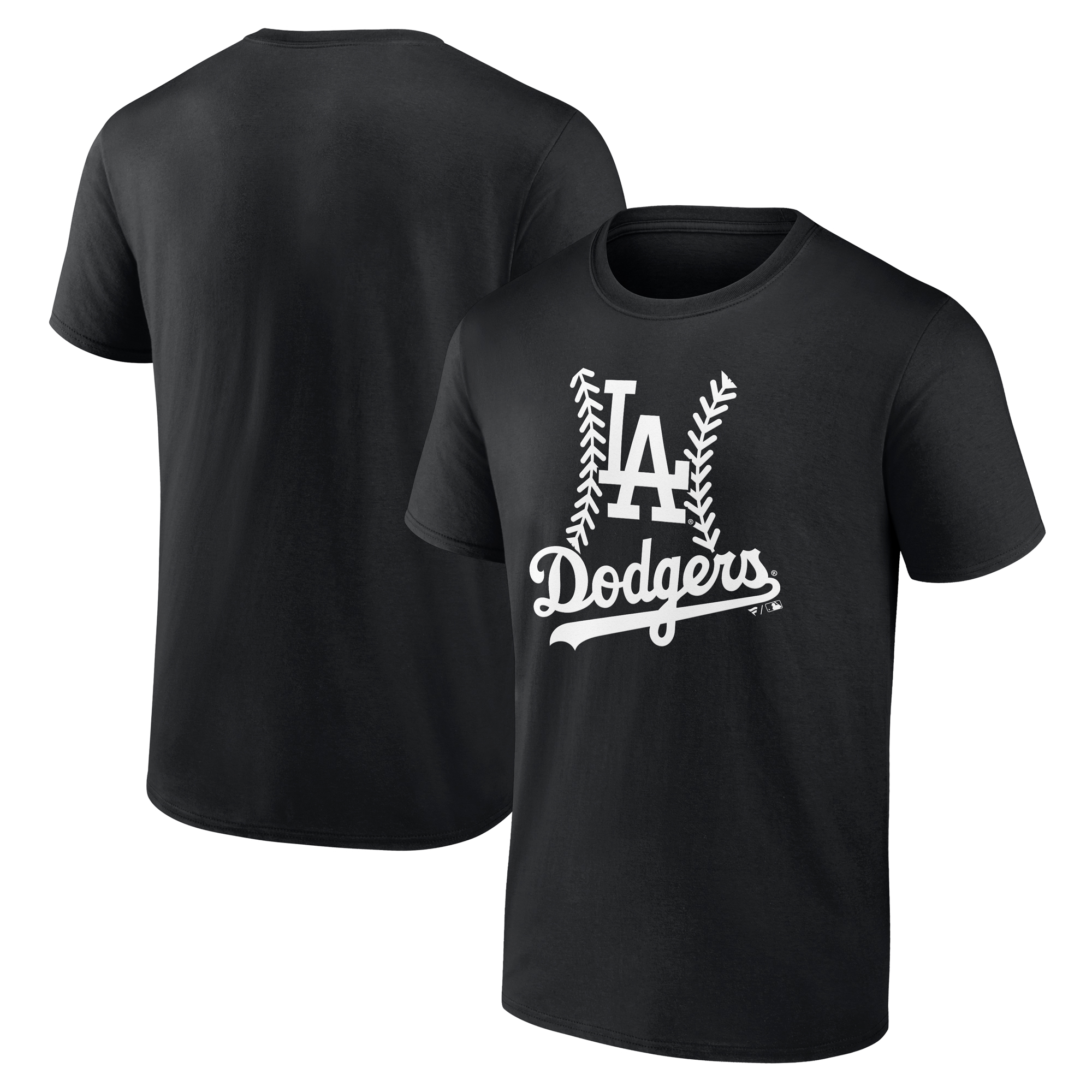 Men’s Black Los Angeles Dodgers Fastball T-Shirt Men’s Black Los Angeles Dodgers Fastball T-Shirt