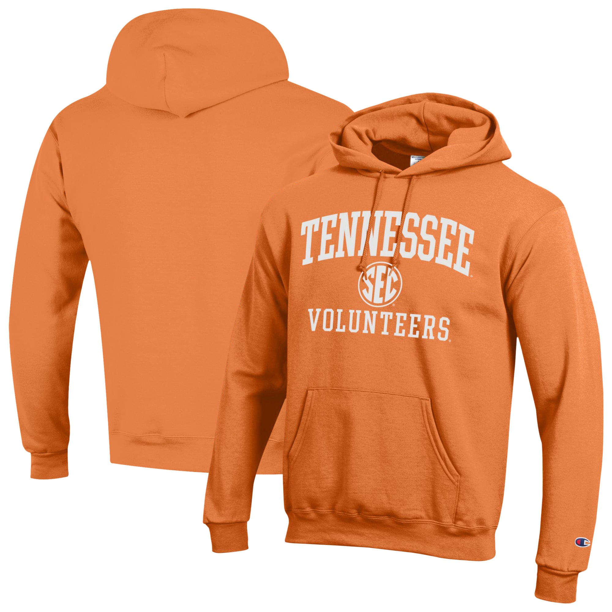 Men's Champion Tennessee Orange Tennessee Volunteers Team Fleece Pullover Hoodie