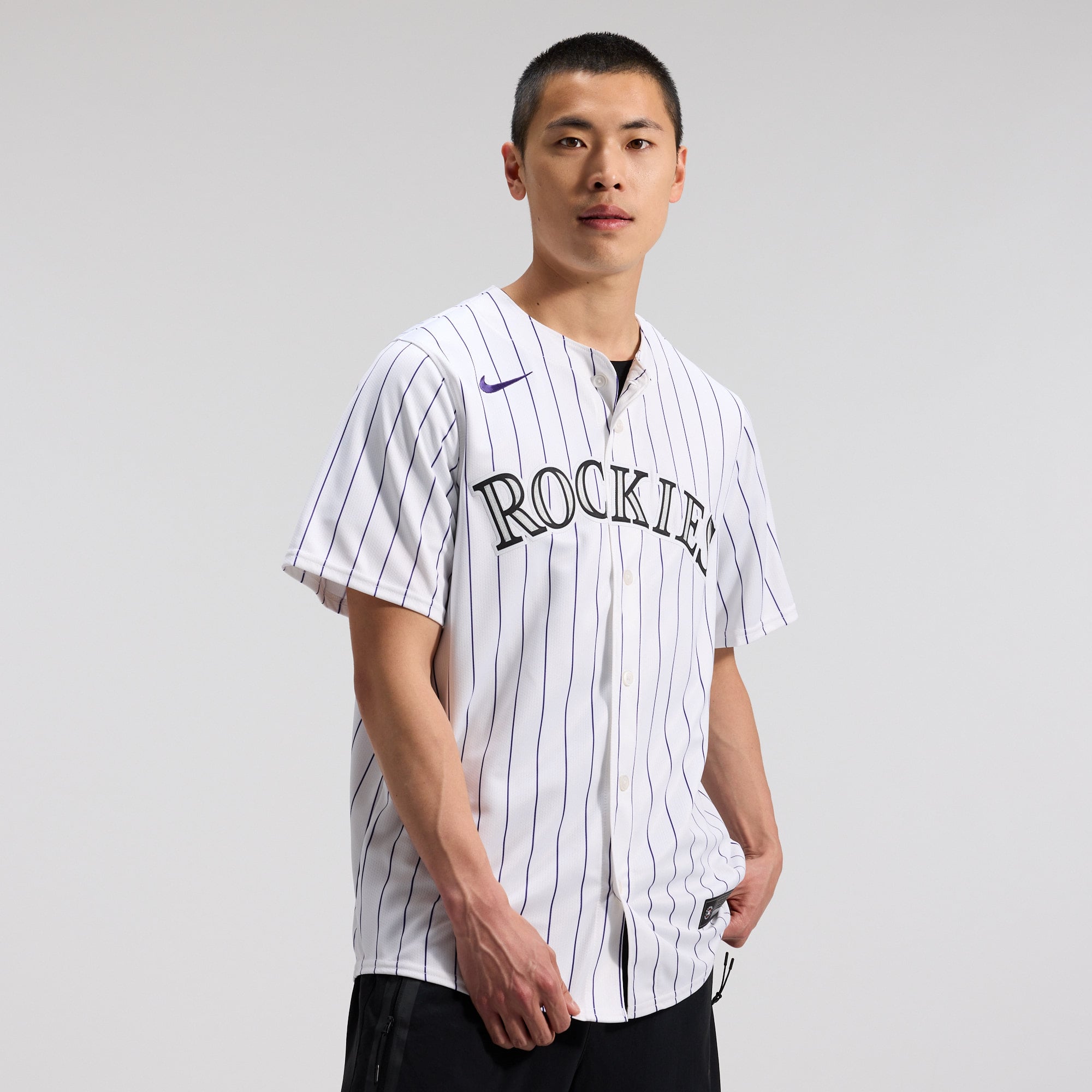 Men's Nike White Colorado Rockies Home Limited Jersey