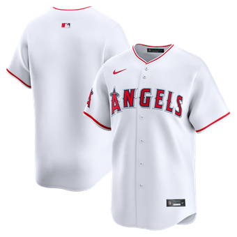 Men's Nike White Los Angeles Angels Home Limited Jersey