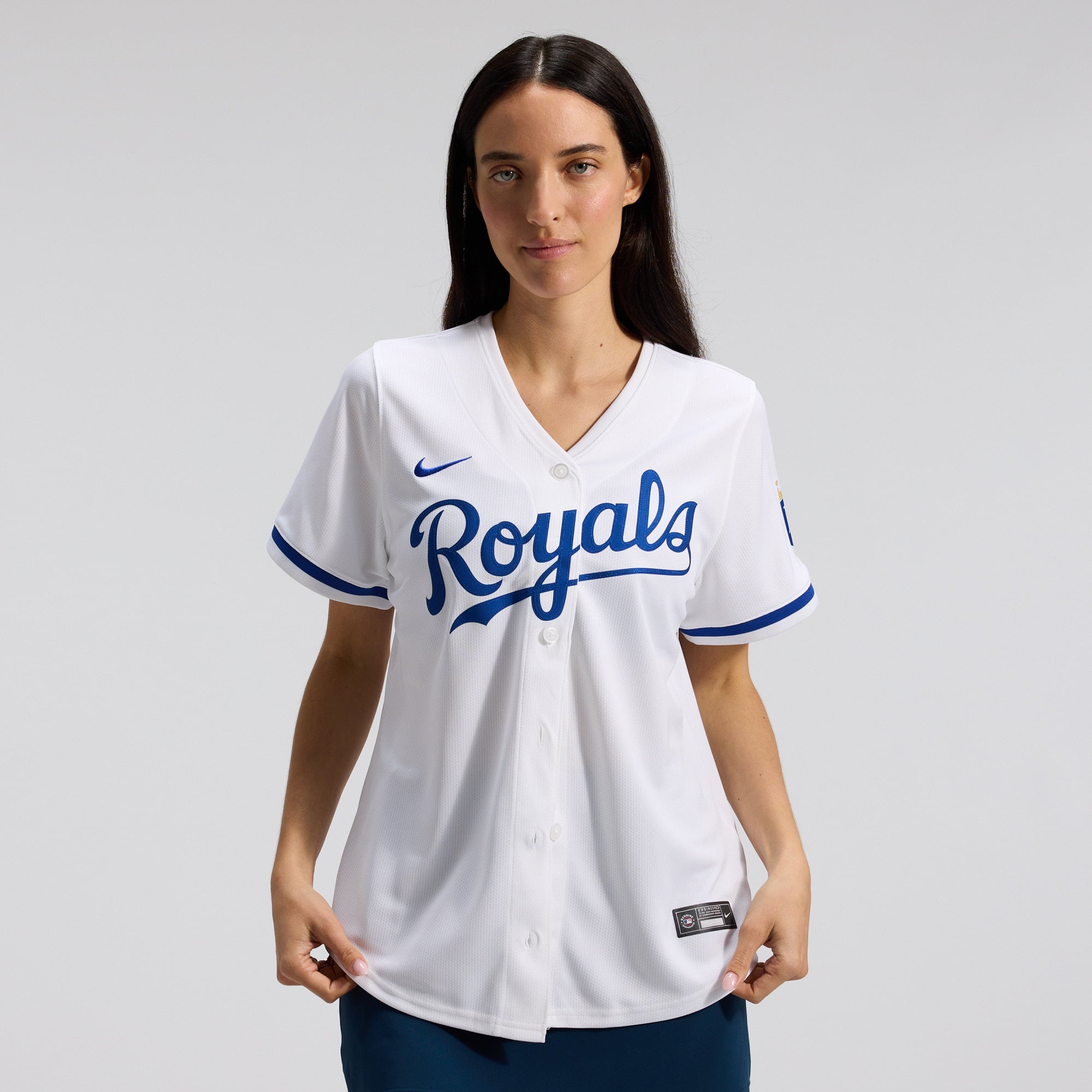 Women's Nike White Kansas City Royals Home Limited Jersey