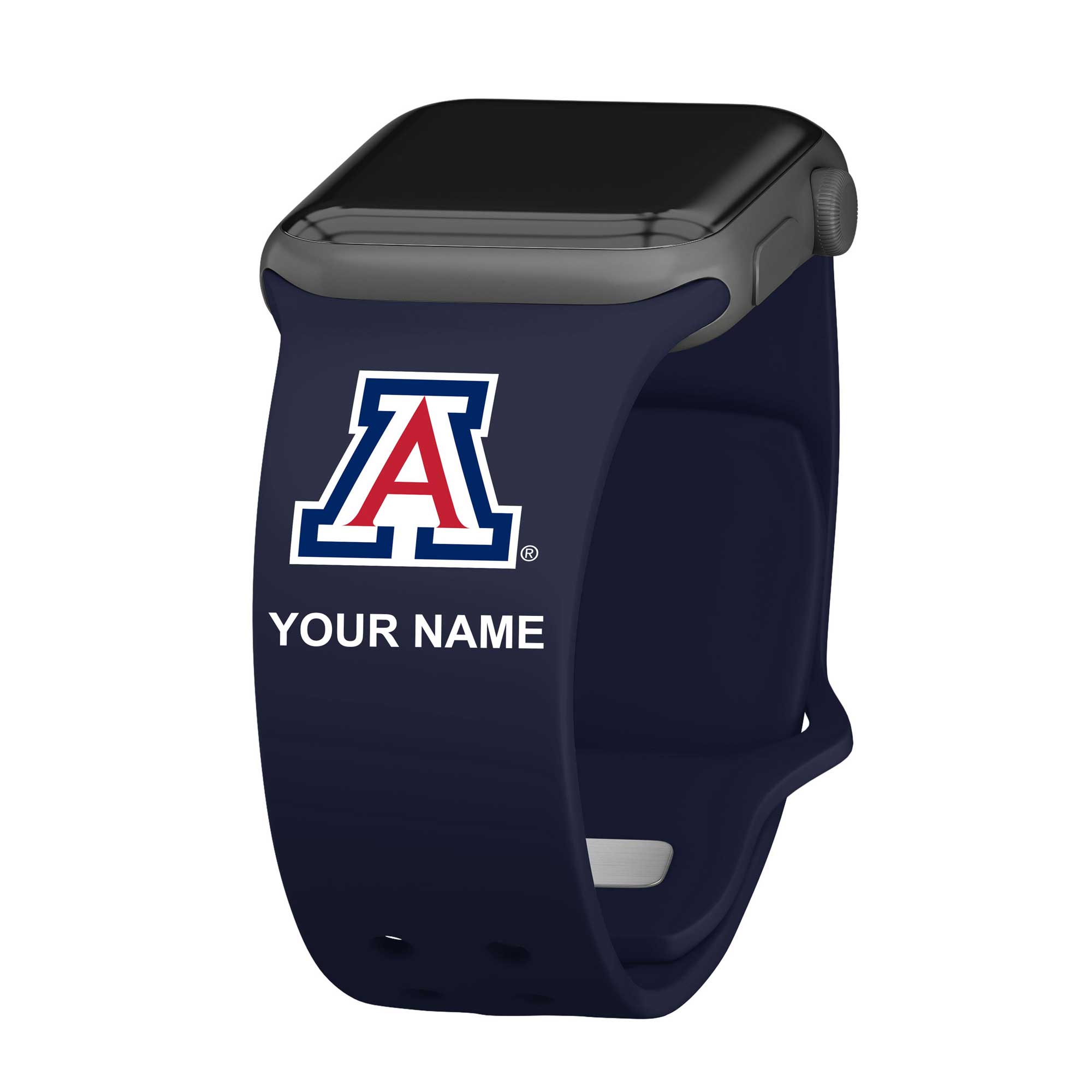 Arizona Wildcats Personalized Silicone Apple Watch Band