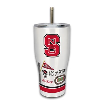 NC State Wolfpack 30oz. Icon Metal Tumbler