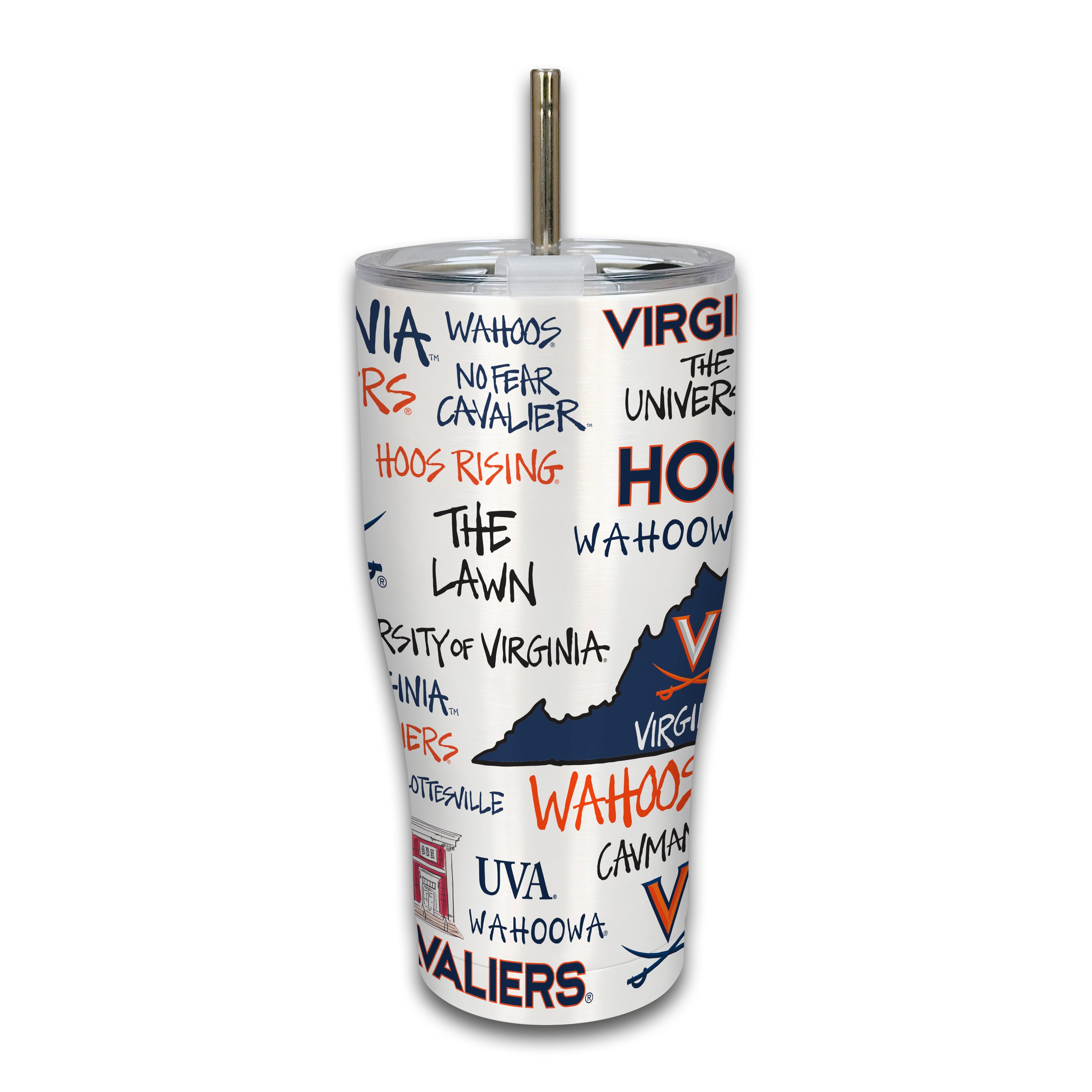 Virginia Cavaliers 30oz. Icon Metal Tumbler