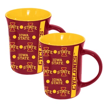 The Memory Company Iowa State Cyclones 2-Pack 15oz. Line Up Ceramic Mugs