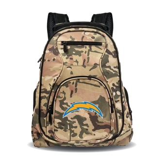 MOJO Los Angeles Chargers 19" Camo Premium Laptop Backpack