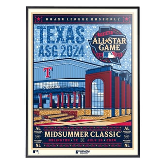 Phenom Gallery 2024 MLB All-Star Game 18" x 24" Deluxe Framed Serigraph