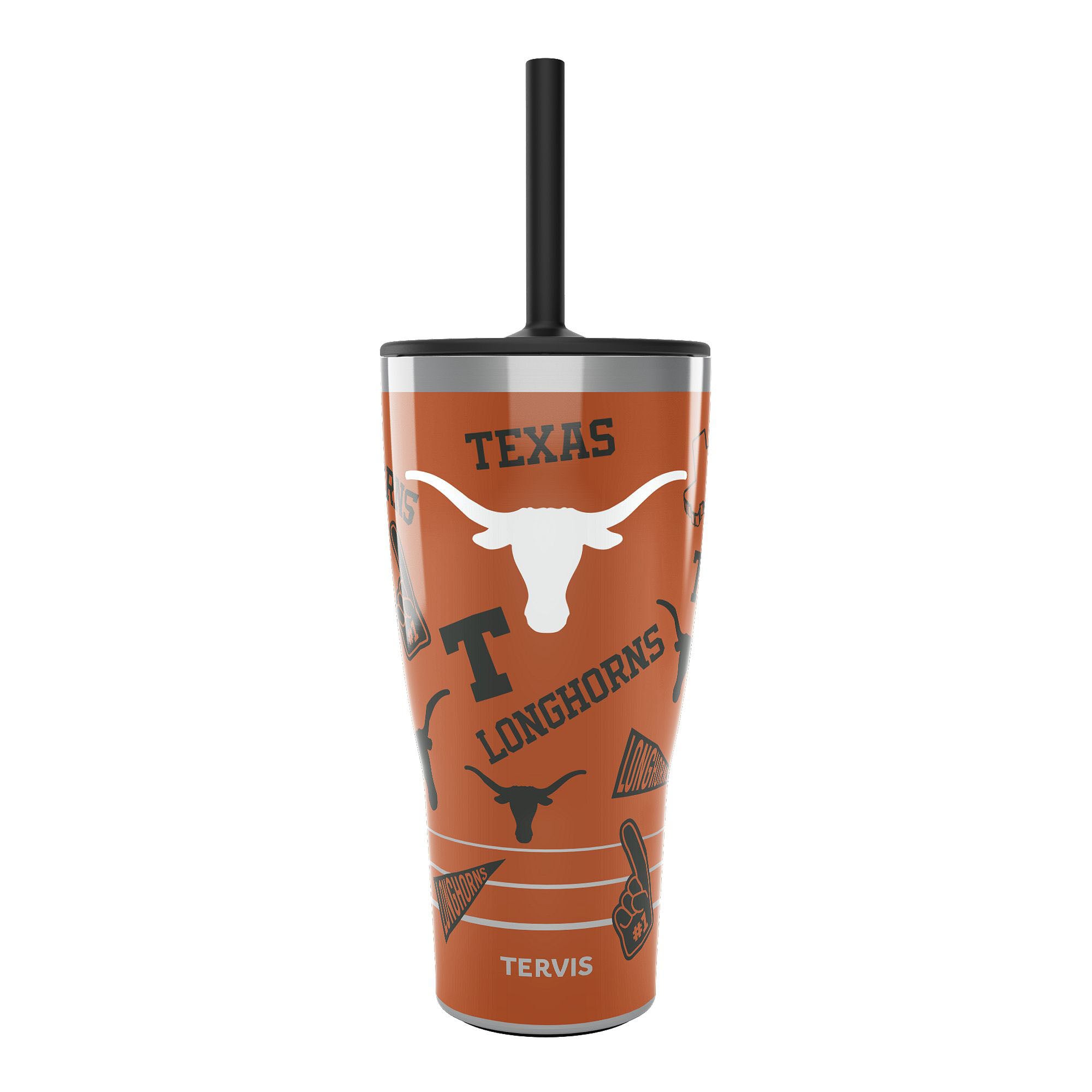 Tervis Texas Longhorns 30oz. Swag Tumbler With Straw Lid