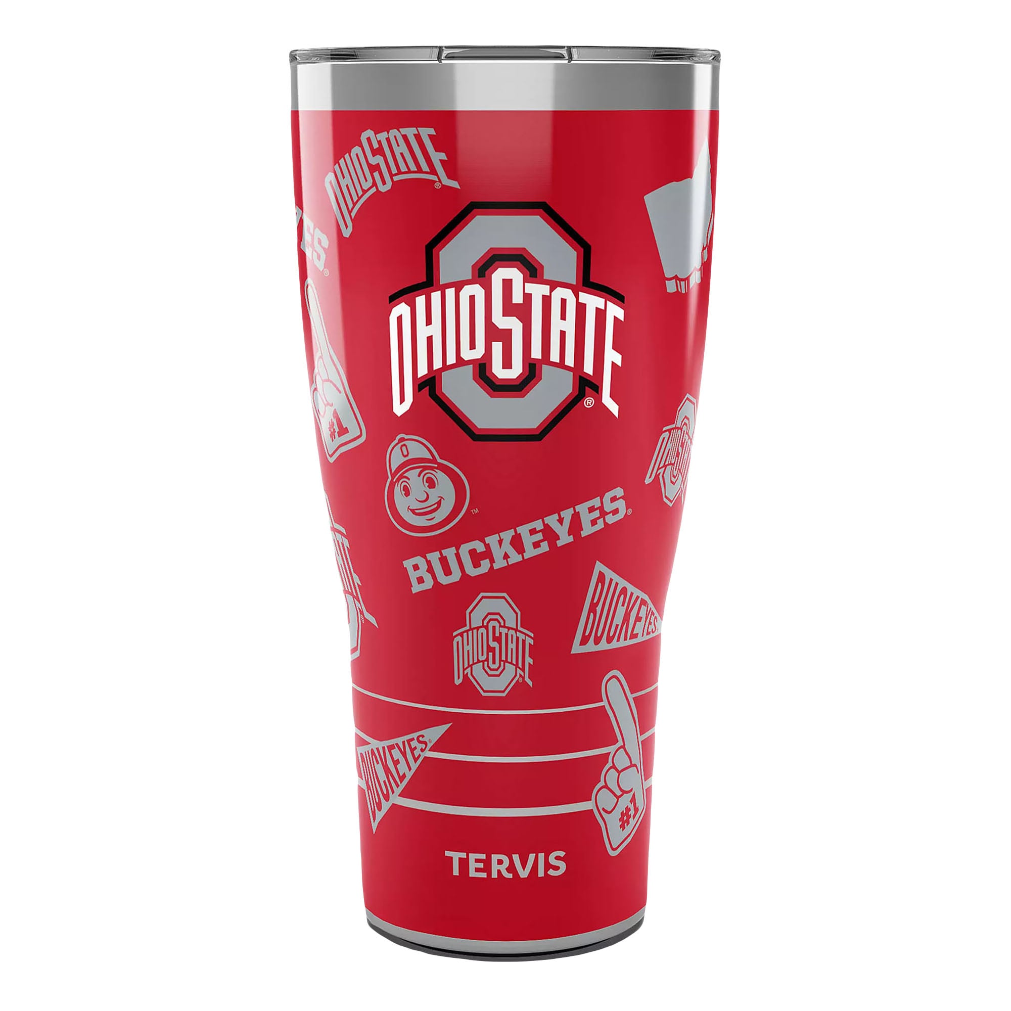 Tervis Ohio State Buckeyes 30oz. Swag Tumbler With Slider Lid