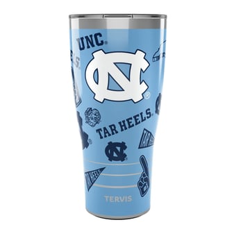 Tervis North Carolina Tar Heels 30oz. Swag Tumbler With Slider Lid