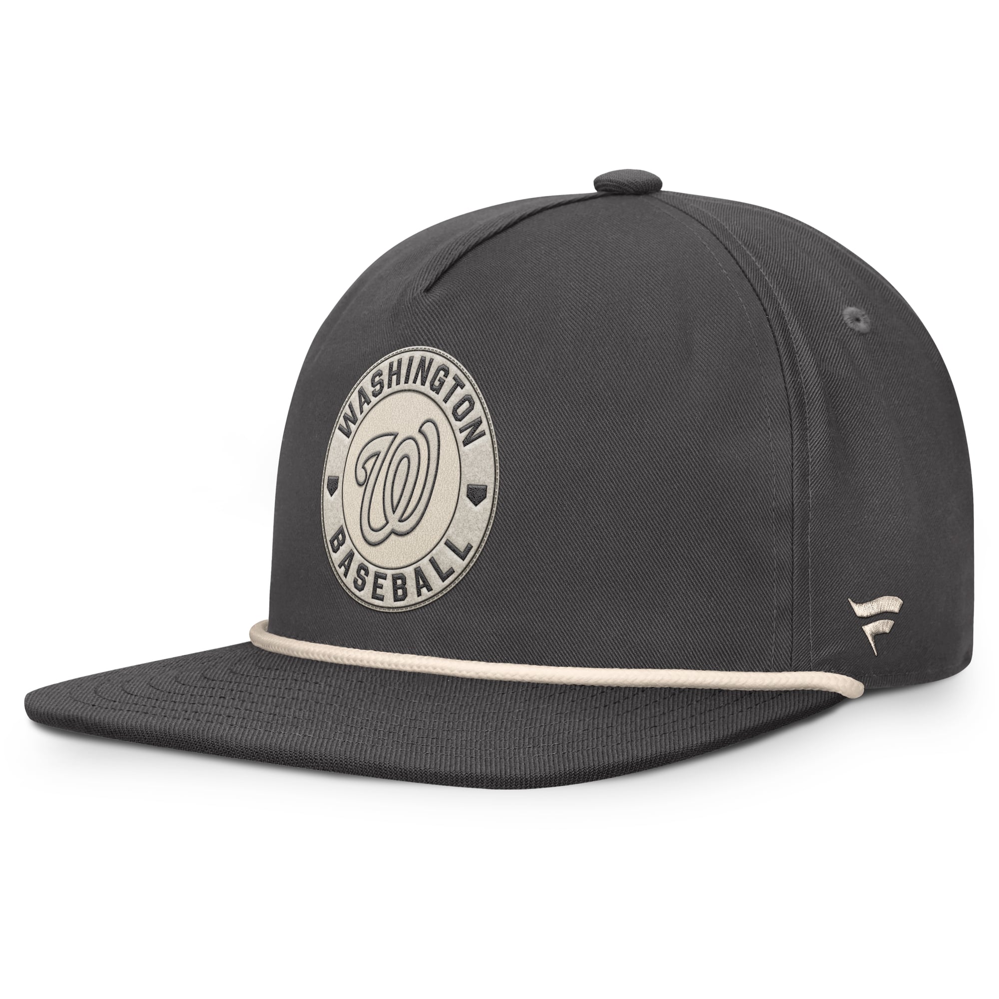 Men's Fanatics Charcoal Washington Nationals Closer Adjustable Hat