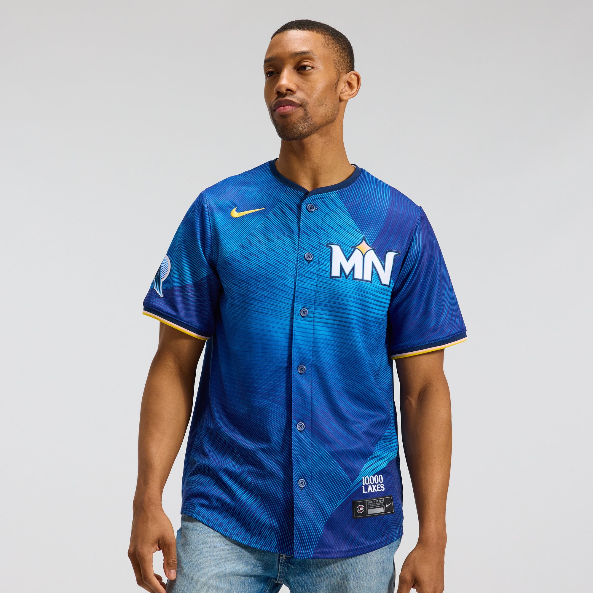Men's Nike Royal Minnesota Twins City Connect Limited Jersey