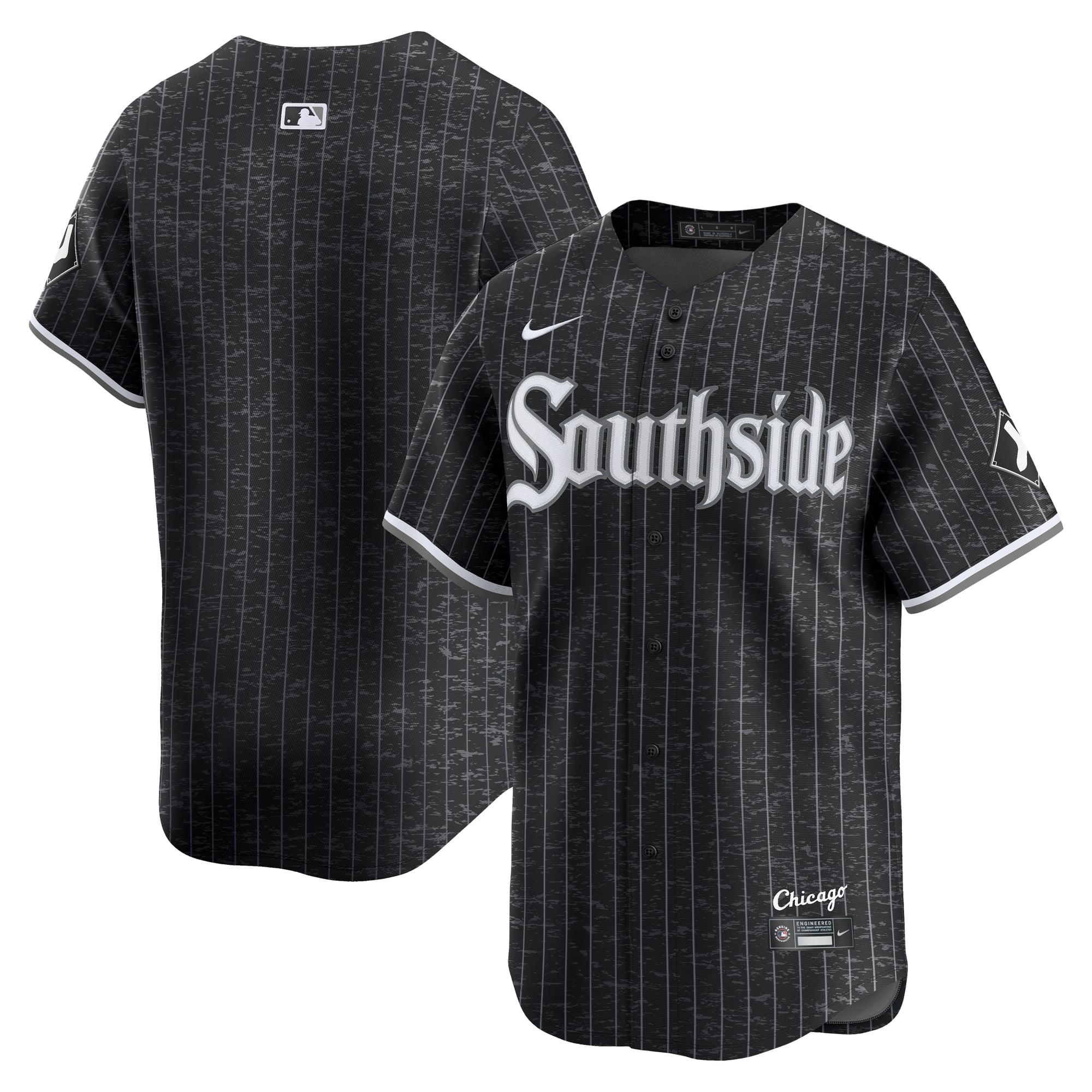 Men's Nike Black Chicago White Sox City Connect Limited Jersey