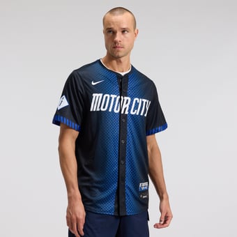 Men's Nike Blue Detroit Tigers City Connect Limited Jersey