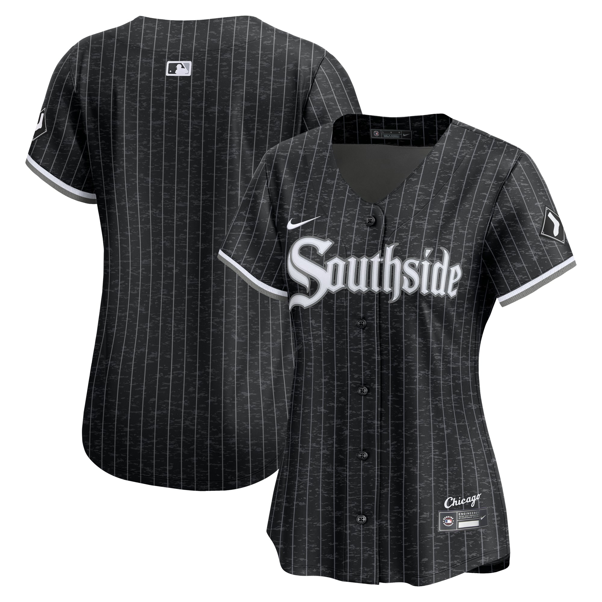 Women's Nike Black Chicago White Sox City Connect Limited Jersey