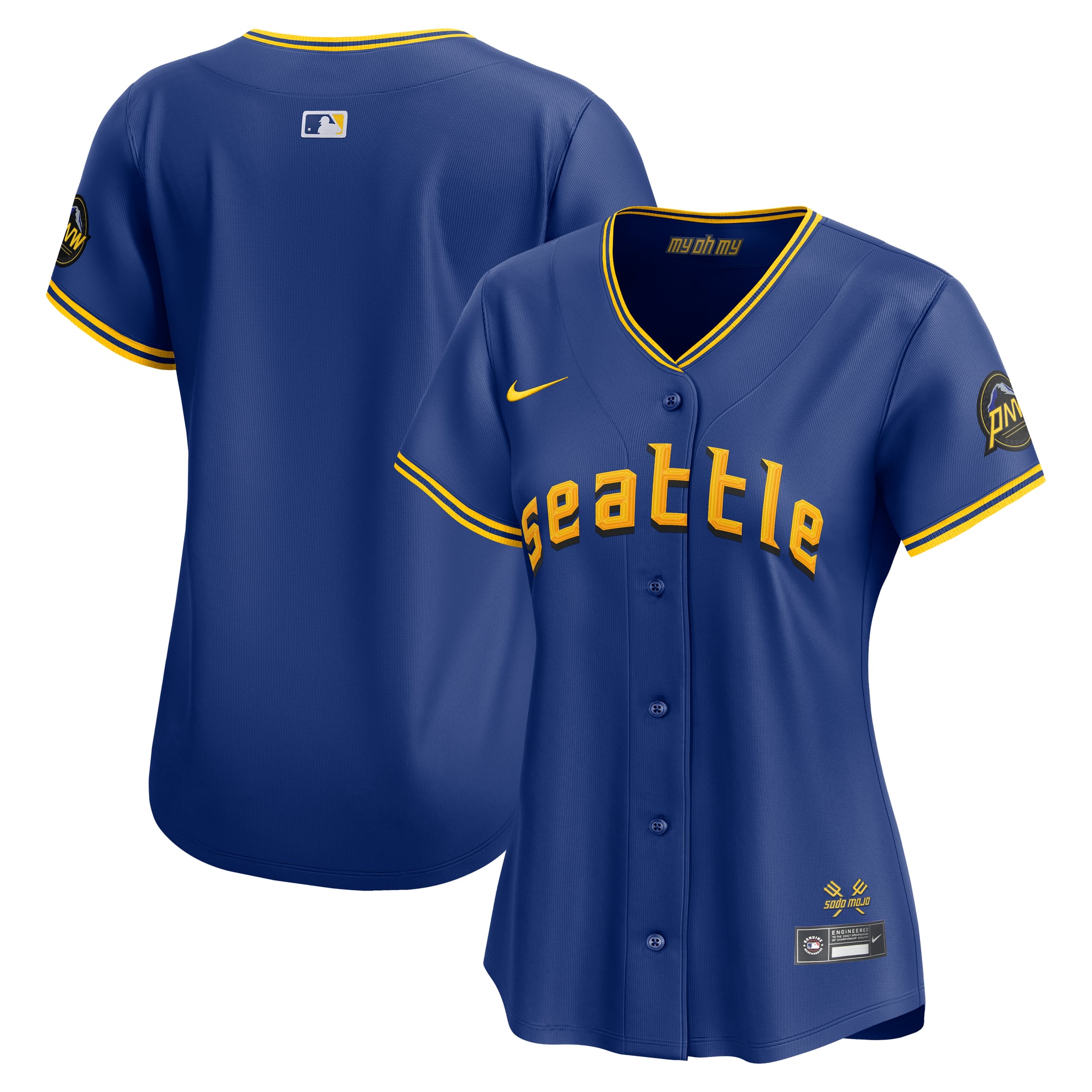 Women's Nike Royal Seattle Mariners City Connect Limited Jersey