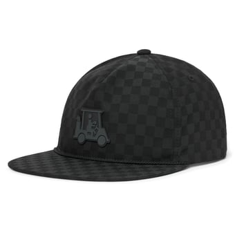 Men's  Black Travis Mathew Time of Arrival Adjustable Hat