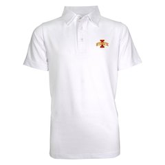 Youth Garb White Iowa State Cyclones Blake Youth Polo