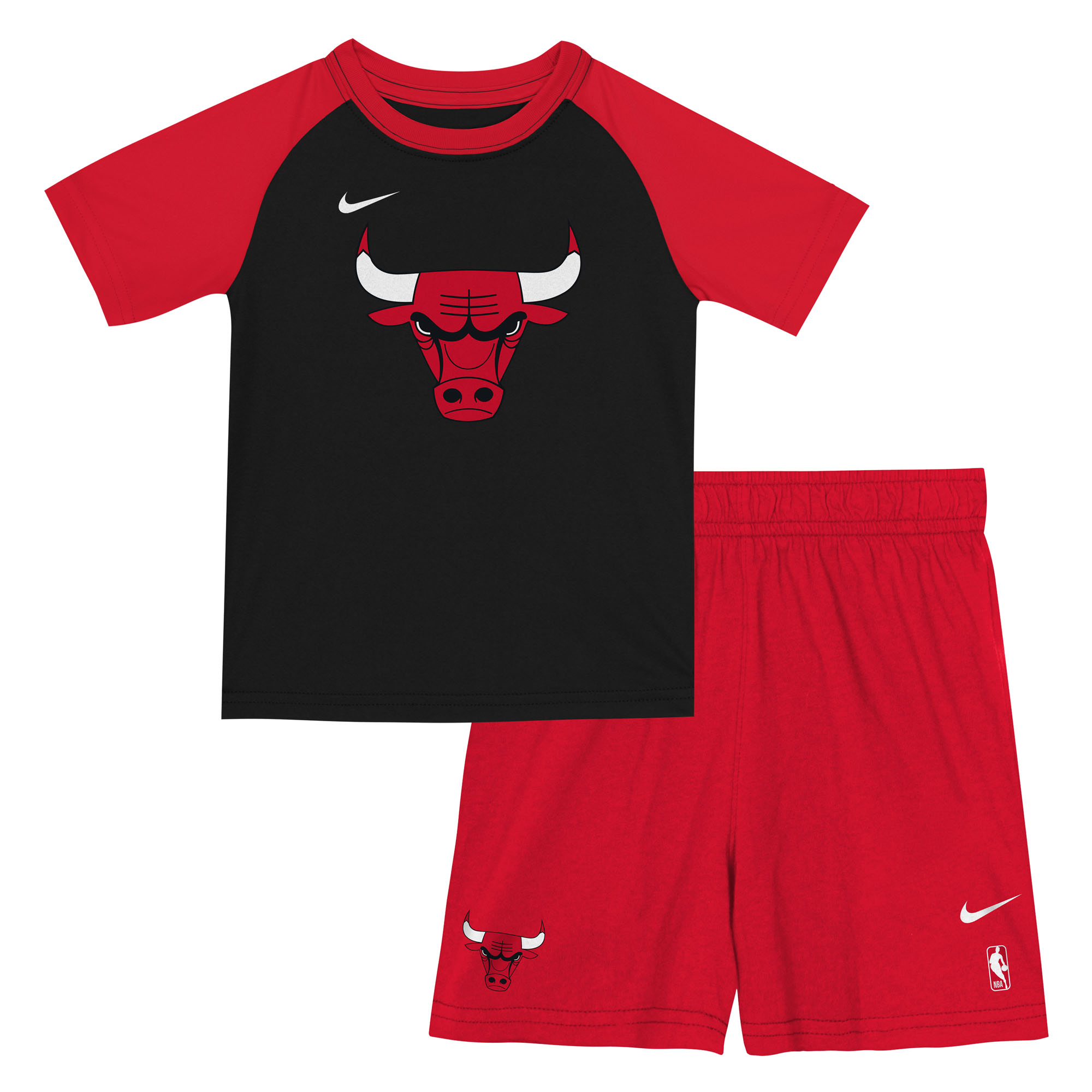 Toddler Nike Red Chicago Bulls Practice T-Shirt & Shorts Set
