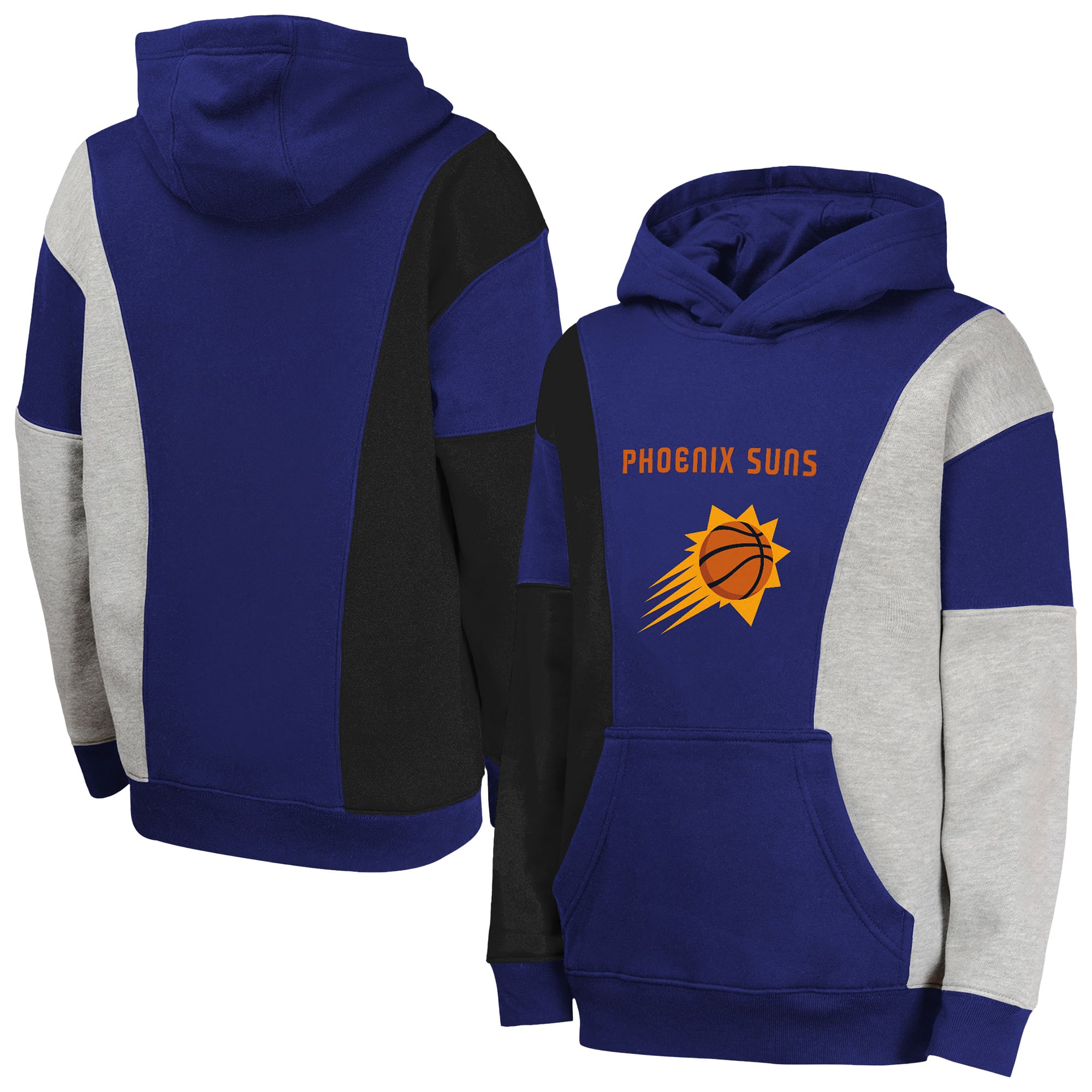 Youth Purple Phoenix Suns Ace In the Hole Pullover Hoodie