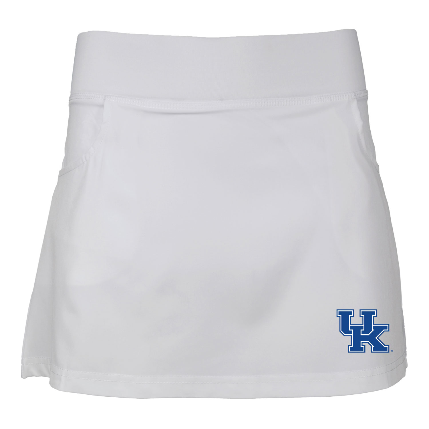 Girls Youth Garb White Kentucky Wildcats Sara Skort