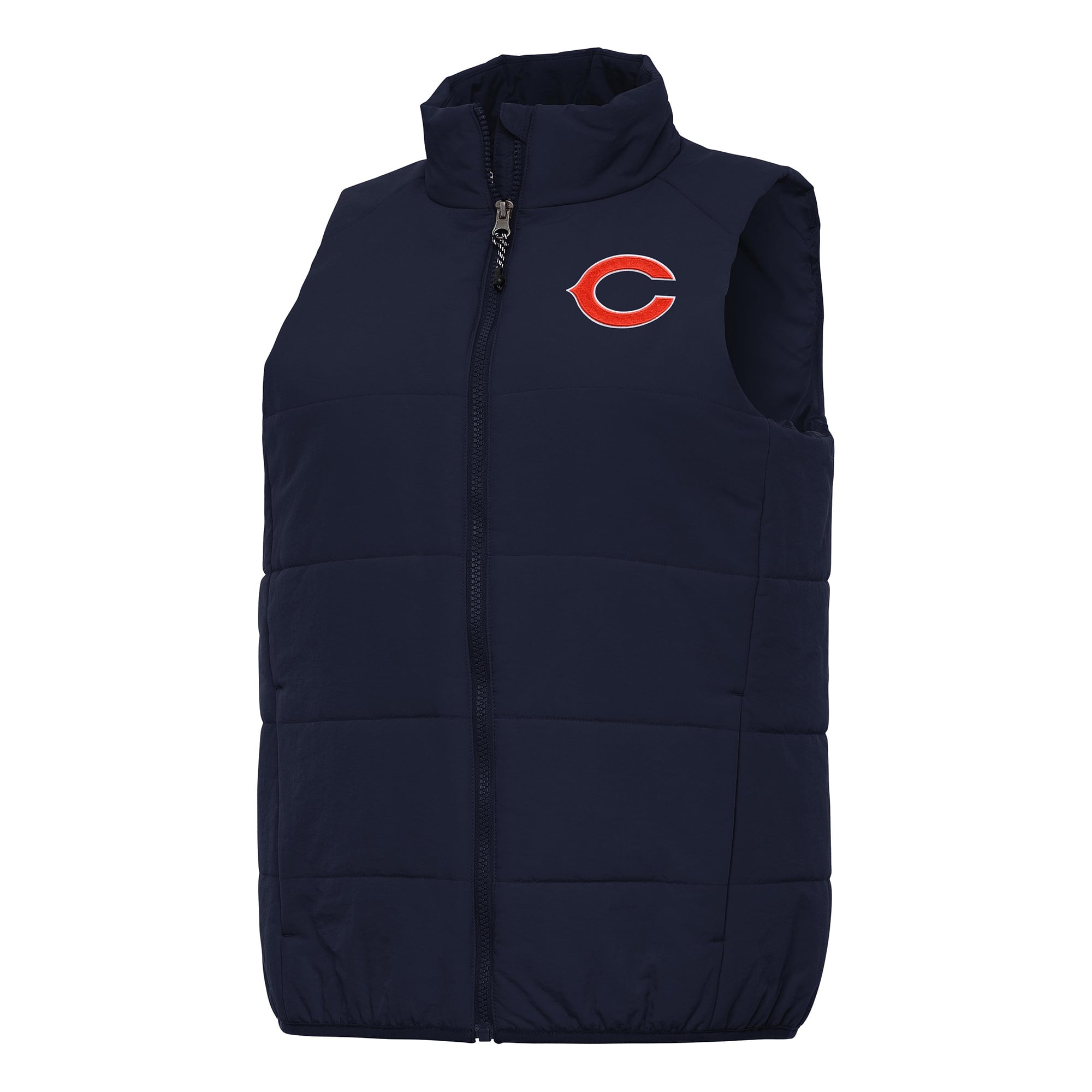 Women’s Antigua Navy Chicago Bears Experience Full-Zip Vest Women’s Antigua Navy Chicago Bears Experience Full-Zip Vest