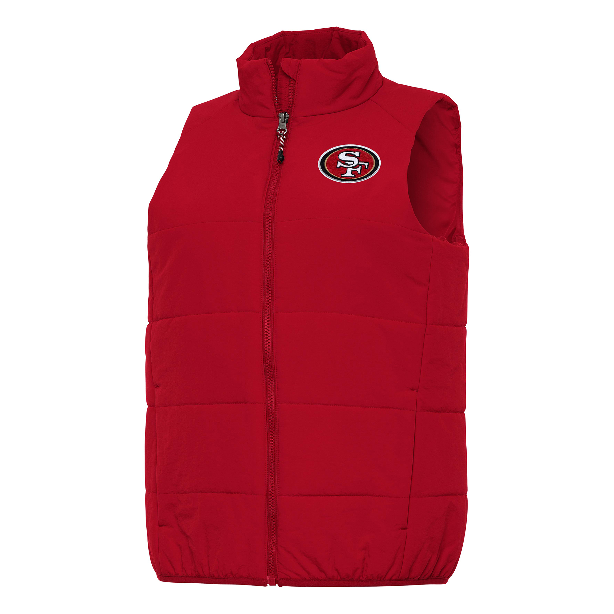 Antigua Women's Scarlet San Francisco 49ers Experience Full-Zip Vest - Scarlet