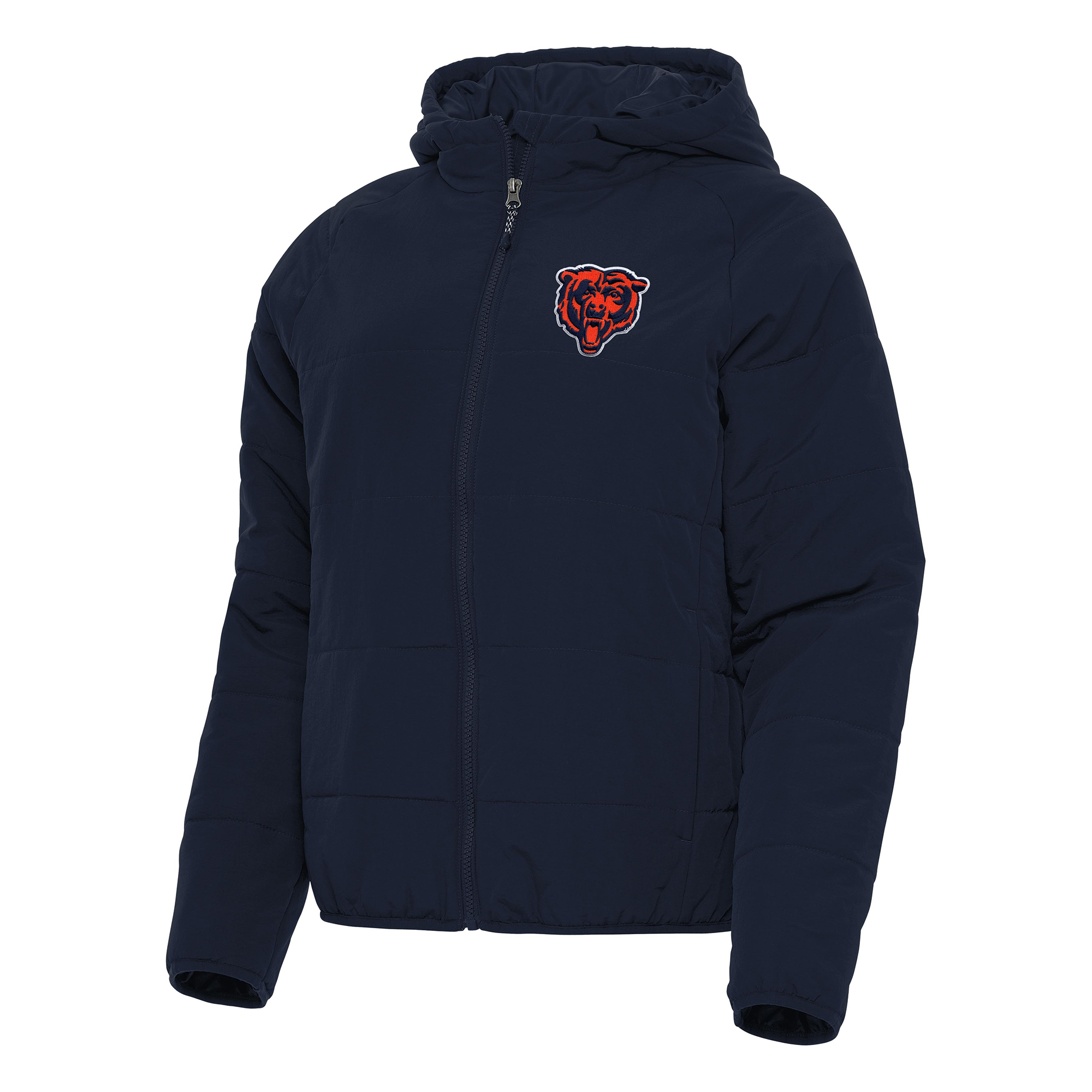 Antigua Women's Navy Chicago Bears Universe Full-Zip Hoodie Jacket - Navy
