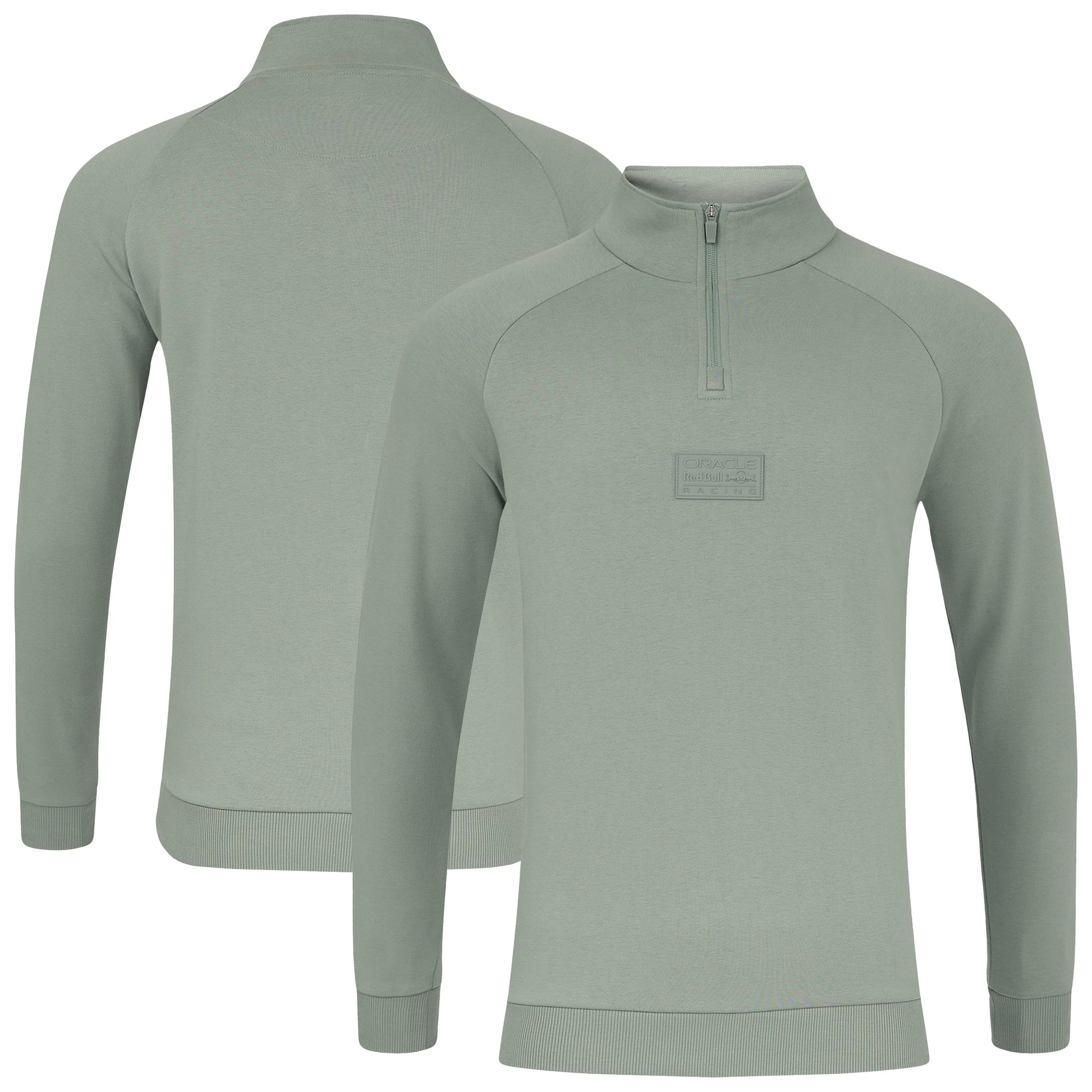 Red Bull Racing Capsule Tonal Oversized-Sweatshirt mit 1/4-Reißverschluss – Unisex