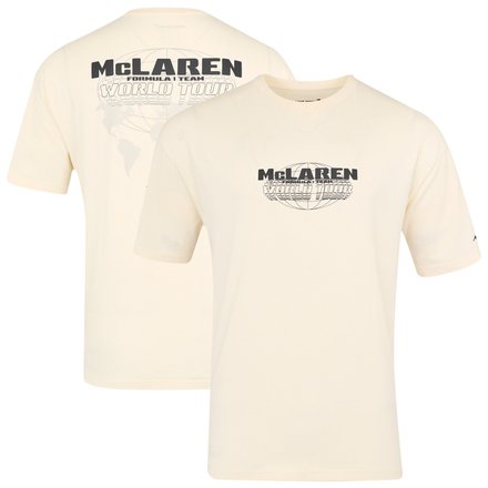 McLaren World Tour Graphic T-Shirt - Off White - Unisex
