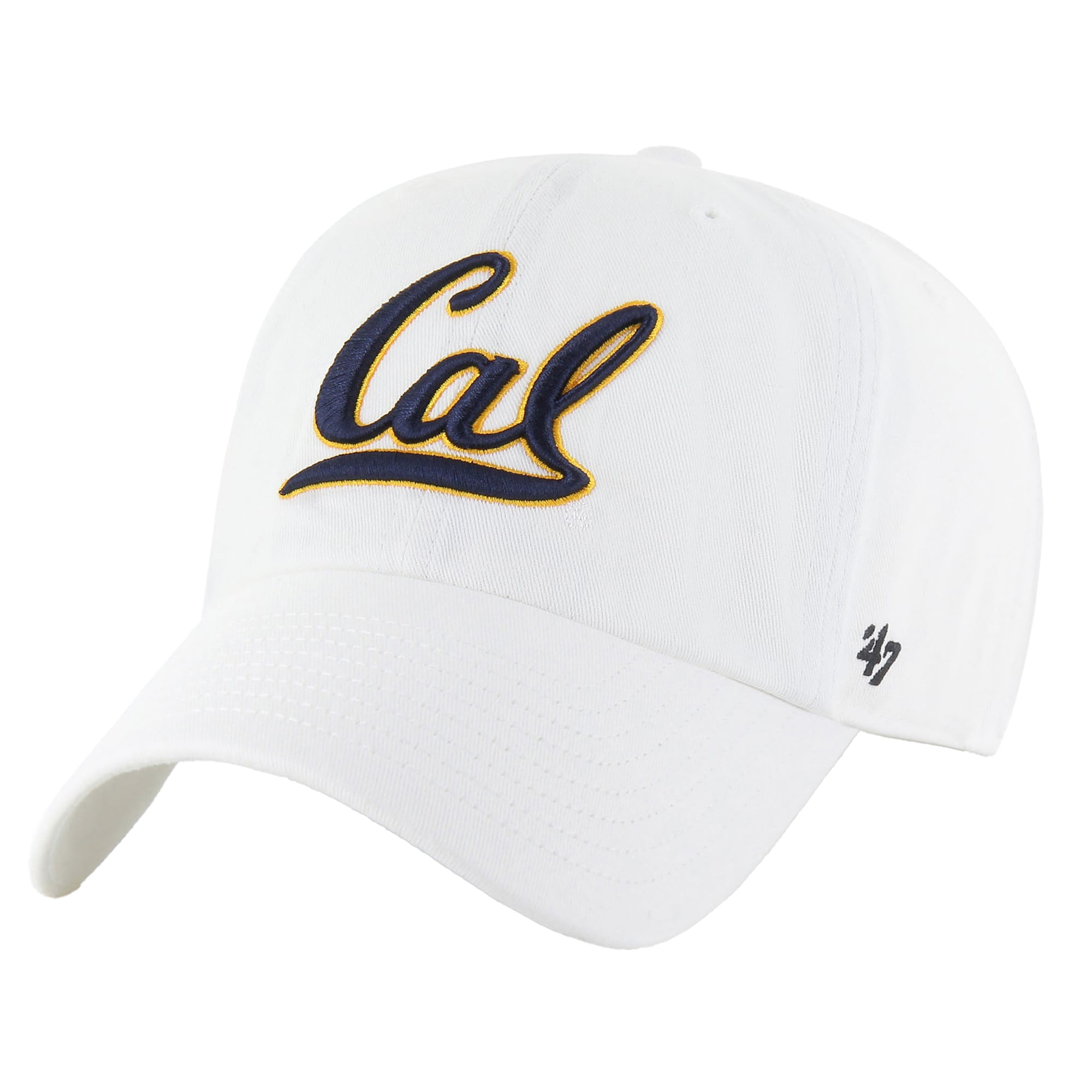 Men's '47 White Cal Bears Clean Up Adjustable Hat