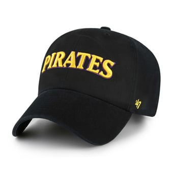 Unisex '47  ECU Pirates Black Clean Up Adjustable Hat