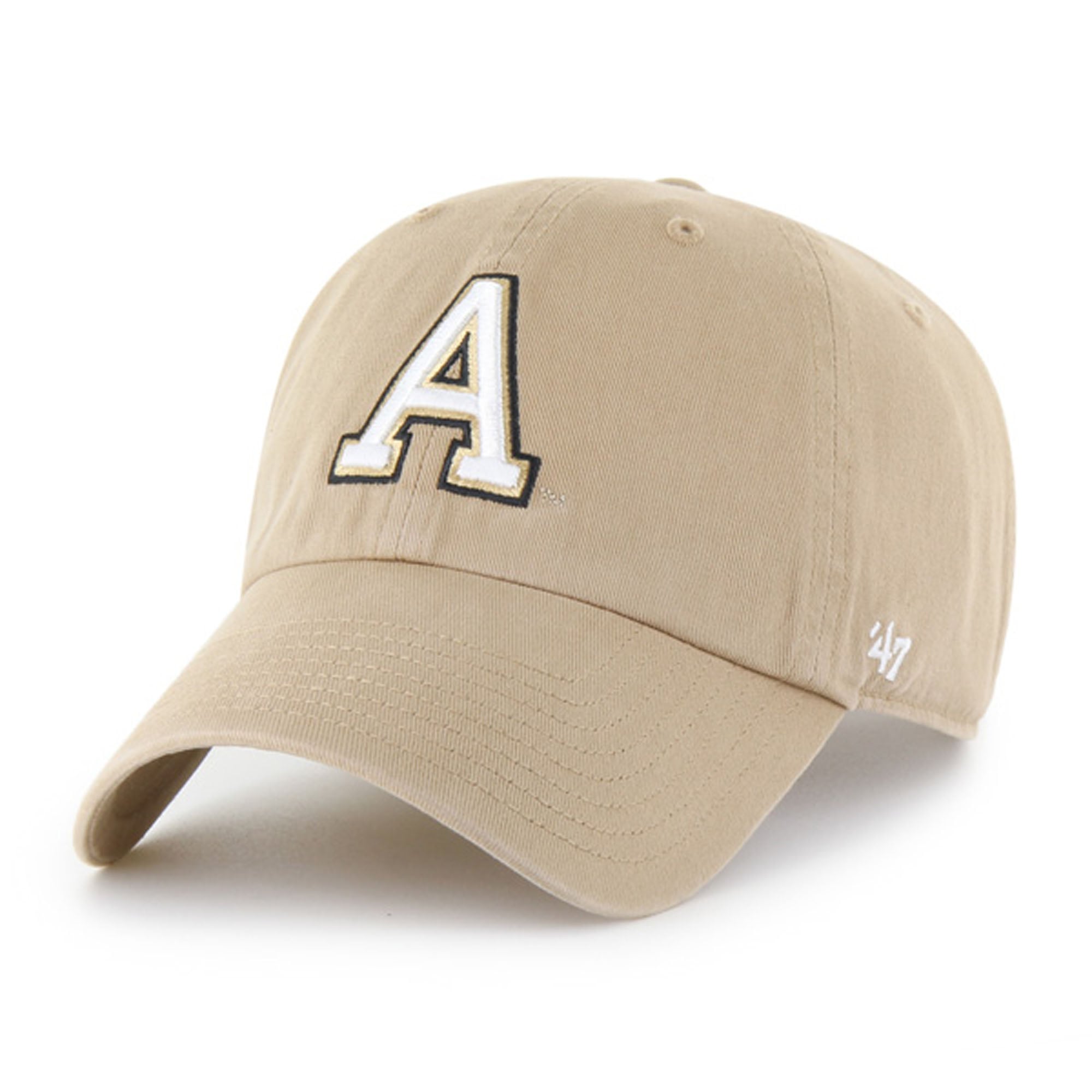 Men's '47 Khaki Army Black Knights Vault Clean Up Adjustable Hat